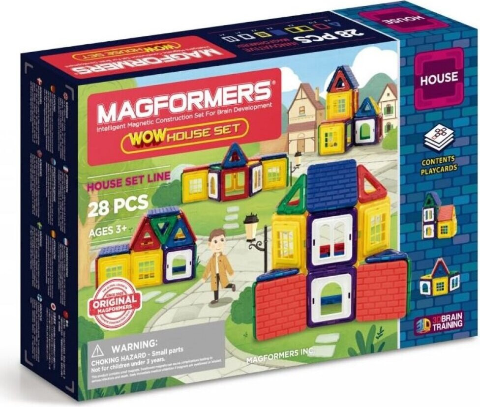 Selegiochi Magformers Wow House Huisset voor kinderen vanaf 3 jaar