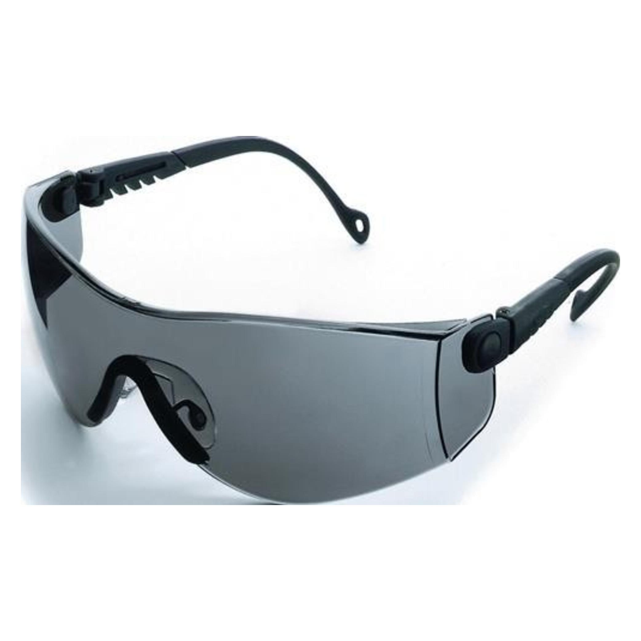 Honeywell Schutzbrille Optema grau kratzfest, Bügel schwarz (1000017)