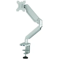 Fellowes 8056401 Flachbildschirm-Tischhalterung 81,3 cm (32"" ) Klemme /Bolzen Silber (Tisch, 32", 8 kg), Monitor Halterung, Silber