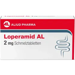 Loperamid Al 2 mg Schmelztabletten 12 ST