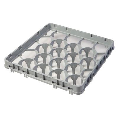 Erweiterung für tiefe Spinde mit 20 Fächern - 49.9 x 49.9 x 5.1 cm - Grau - 12er-Set - - Cambro. Cambro