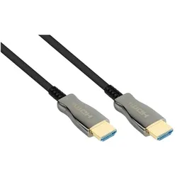 Python HDMI – HDMI (10 m), Videokabel, Schwarz