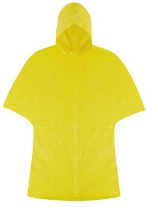 Poncho personnalisé imperméable Zaril PEVA jaune