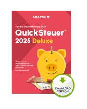 Lexware QuickSteuer Deluxe 2025 (für das Steuerjahr 2024) Download Win, Deutsch (06815-2016)