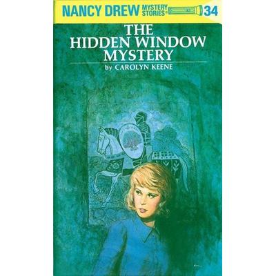 Nancy Drew 34: The Hidden Window Mystery, Gebundene Ausgabe von Carolyn Keene, Random House N.Y., 978-0-448-09534-9
