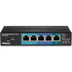 Trendnet TPE-P521ES (5 Ports), Netzwerk Switch, Schwarz