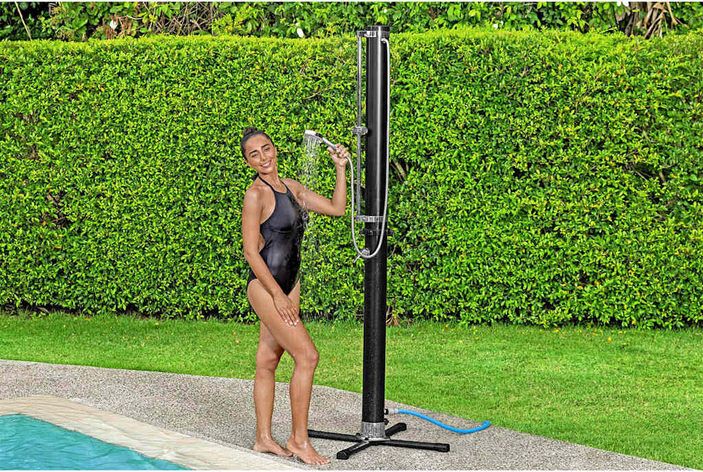 Bestway Douche d'extérieur Solar Flow Noir 20 L