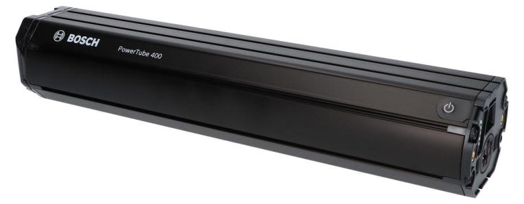 Bosch PowerTube 400Wh Gen 2 Horizontal Type Akku Schwarz