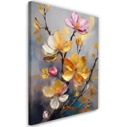 WANDBILD blühende blumen natur