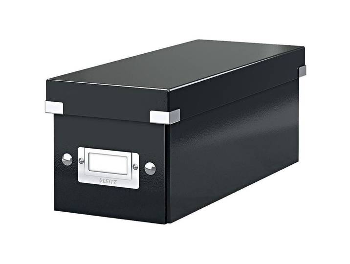 Aufbewahrungsbox Leitz 30 CD-Hüllen Schwarz - Aufbewahrungsbox