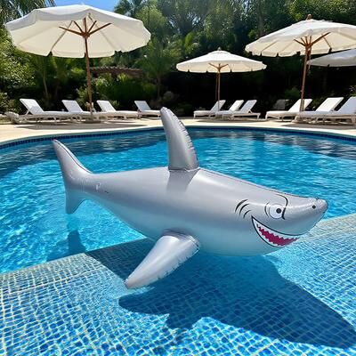 Smart Shopping Spot Shark Toy Pool Party Decoration Beach Float Shark Toy Pool Party Decoration Beach Float