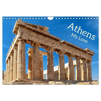 Athens My Love (Wall Calendar 2027 DIN A4 landscape), CALVENDO 12 Month Wall Calendar