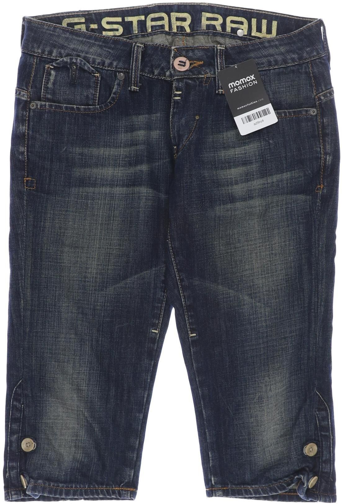 G Star RAW Damen Shorts, Marineblau, Gr. W28, Baumwolle - Second Hand