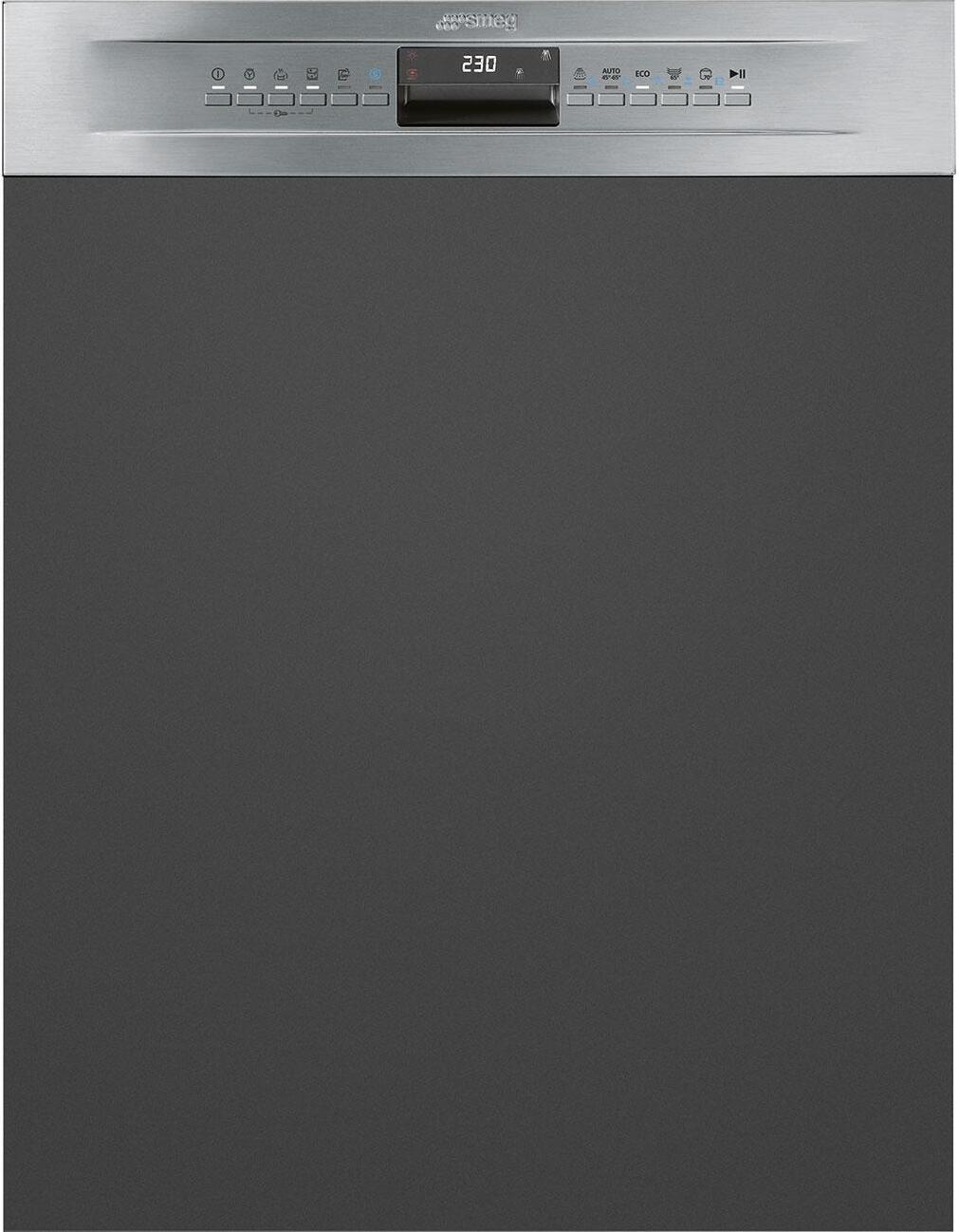 smeg PL324BQXDE Edelstahl Einbau-Geschirrspüler integriert 60 cm