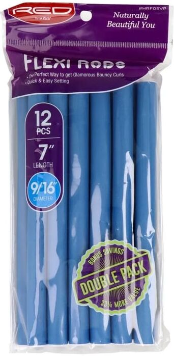 Kiss Flexi Rods 7" 9.16 12 Uds
