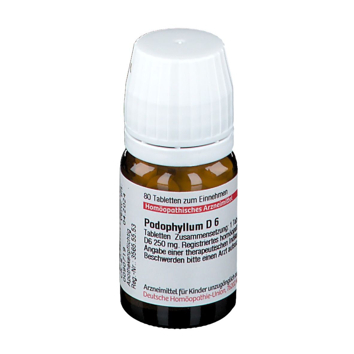 Podophyllum D 6 Tabletten 80 St