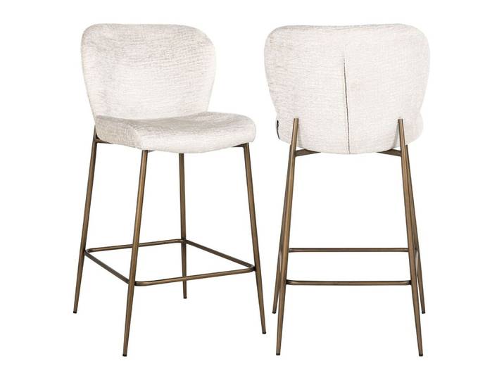 Barhocker Darby Cream Fusion, gepolstert, für Küche & Theke