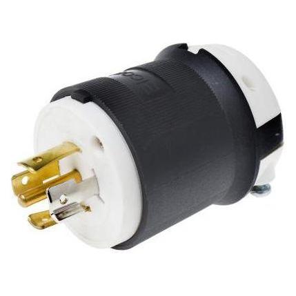 RS PRO NEMA TWISTLOCK PLUG L21 20P 3PH 20A 208V (8179387)
