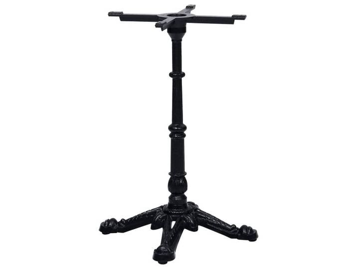 vidaXL Tischbein Bistrotisch-Gestell Schwarz 52x52x72 cm Gusseisen