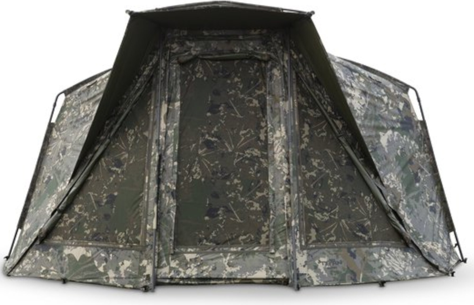 Nash Titan T2 Camo Pro 2-Personen-Zelt Camo 193x348x318 cm mit verlängerter Sturmspitze