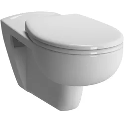 Conforma Tiefspüler-Wand-WC barrierefrei 36 x 70 cm Weiß Hochglanz