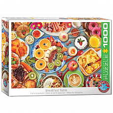 eurographics Puzzle - Frühstückstisch - 1000 Teile 301134