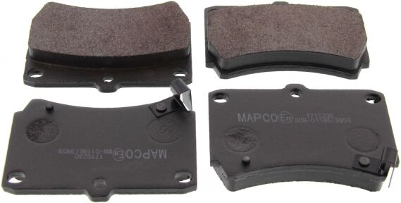 Mapco Bremsbelagsatz, Scheibenbremse 63351 Vorderachse Für Mazda