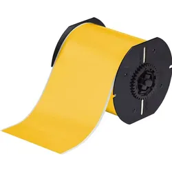 Brady, Etikettenrolle, Vinyl-Klebeband, permanent, für innen/aussen