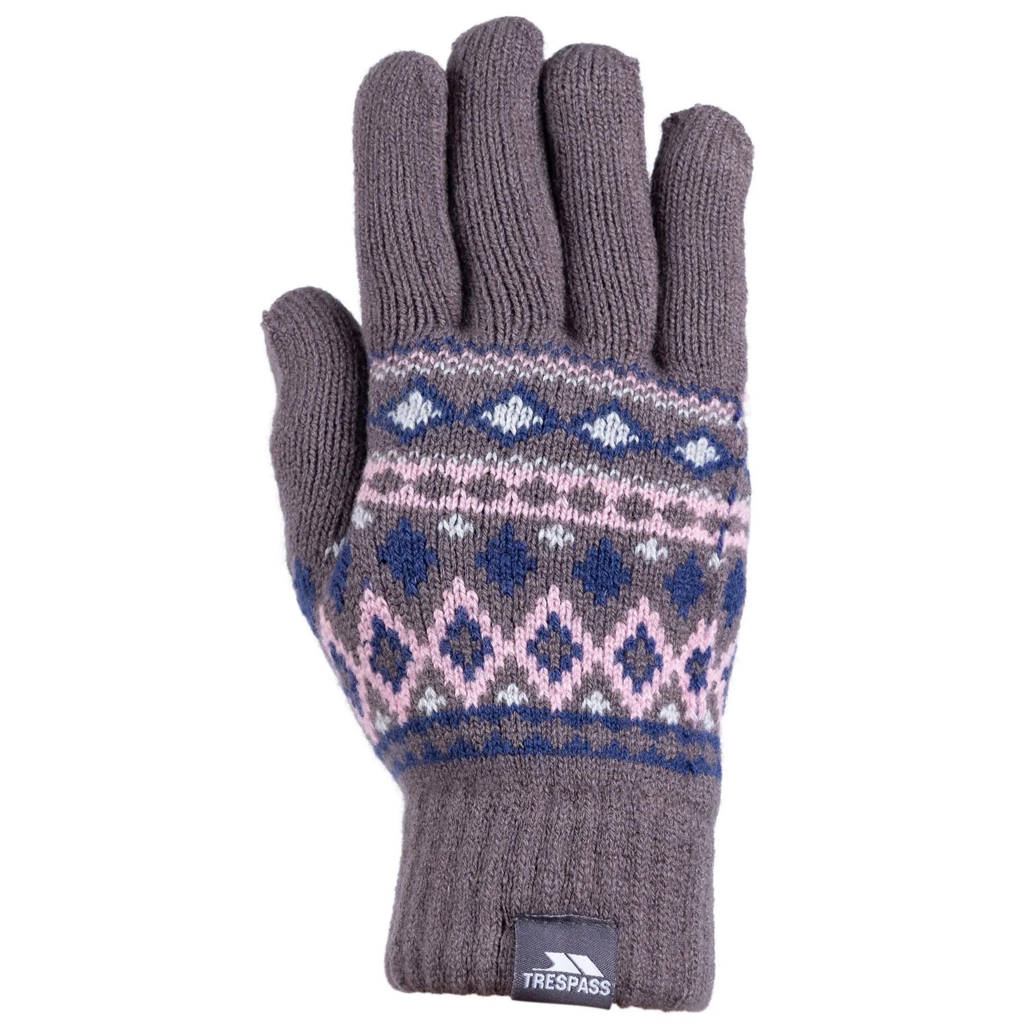 Trespass Volwassen uniseks Shawny-handschoenen (Grijs)