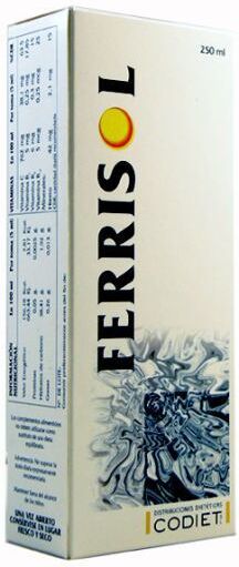 Codiet Ferrisol Syrup 250 Ml 250 ml