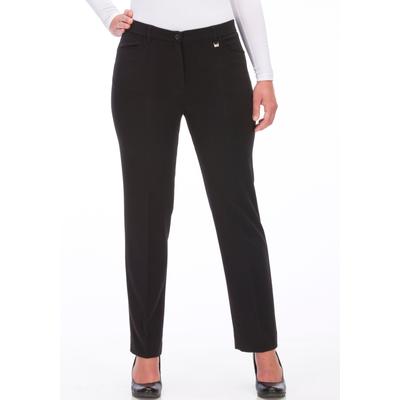 KjBRAND "Hose Bea in Bi-Stretch Kammgarnoptik mit Bügelfalte" Sommerhose, ideal für kräftige Oberschenkel