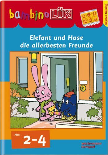 Friedrich Streich - bambinoLÜK-System: bambinoLÜK: Elefant und Hase, die allerbesten Freunde: Basales Training - Preis vom 14.10.2026 23:07:16 h