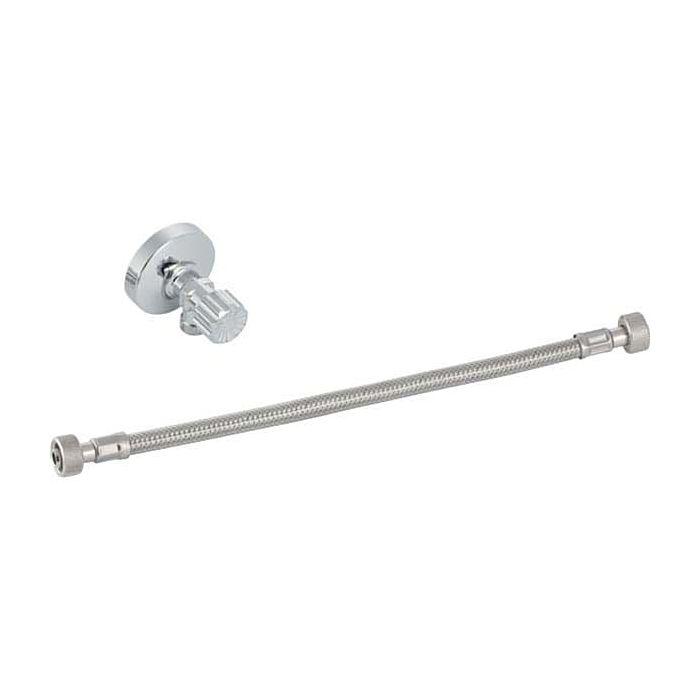 Geberit AquaClean Wasseranschlusset 242553001 für konventionelle seitliche Wasseranschlüsse links, für WC-Aufsätze