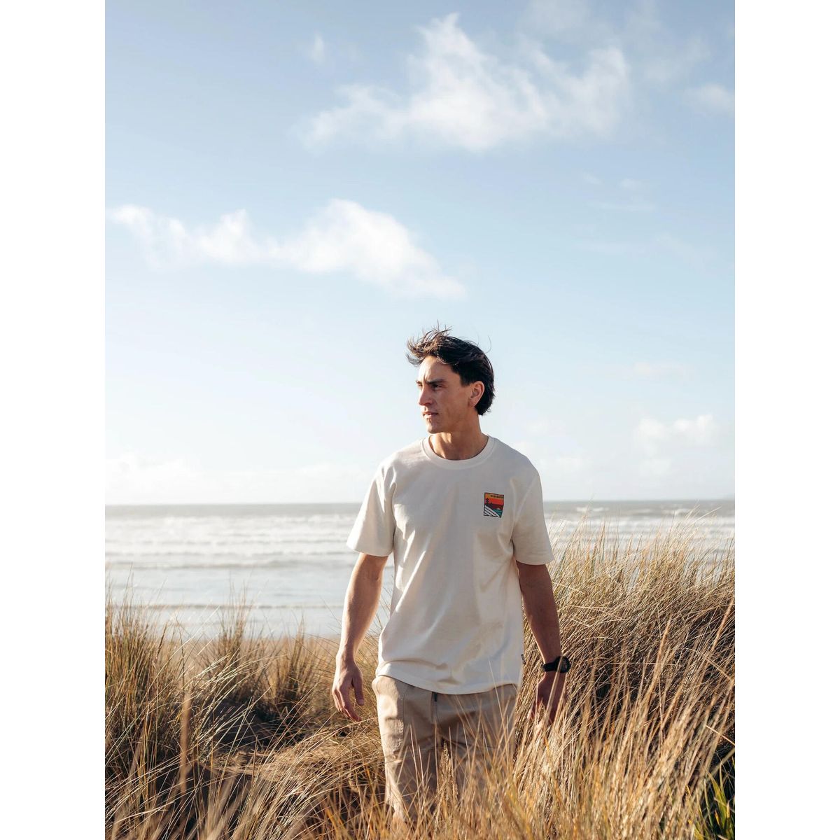 Bleubird Sundown Tee white XL TEE-SUN-WHITE-XL
