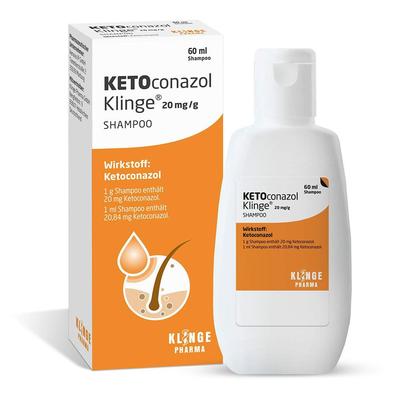 Ketoconazol Klinge 20 mg/g Shampoo 120 ml