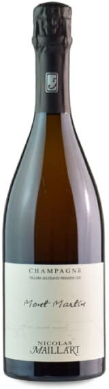 Nicolas Maillart Champagne Mont Martin 1er Cru Brut Nature Blanc 2020 - 75cl