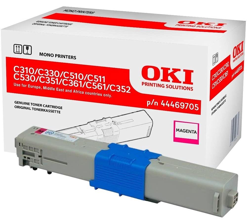 Toner magenta für OKI C310-C562, 2000 Seiten, Art.-Nr. 4469705
