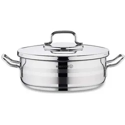 Korkmaz Astra2 Low Casserole 32 x 9 cm - 7 L mit Deckel