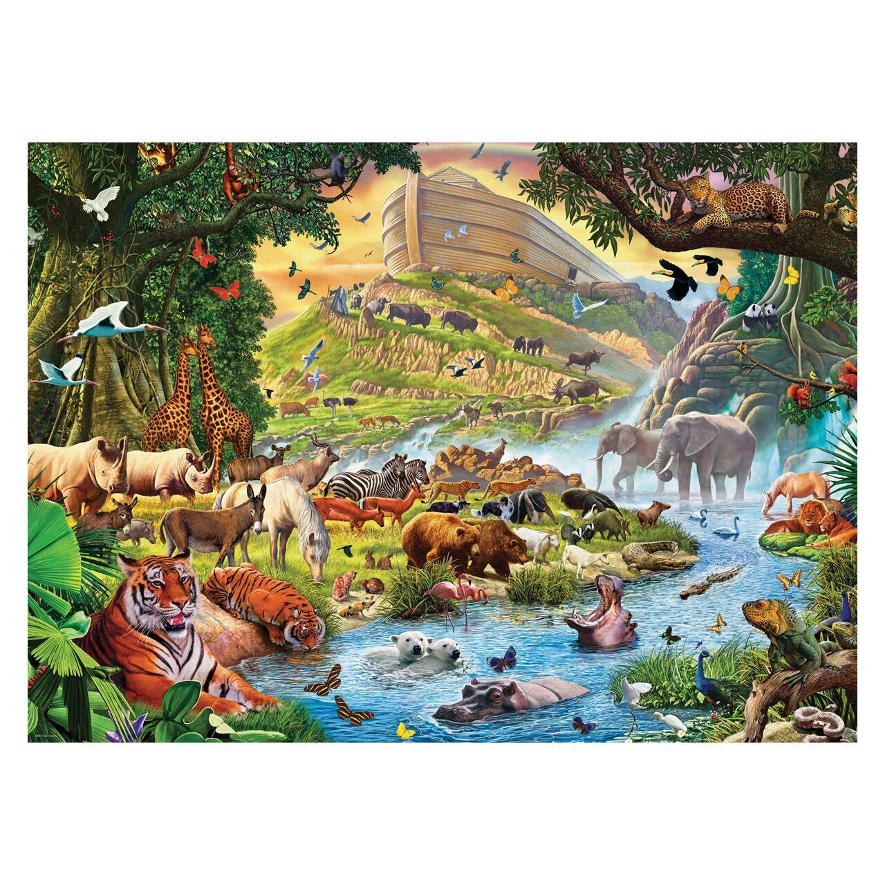 Eurographics Noach's Ark, vóór de regen