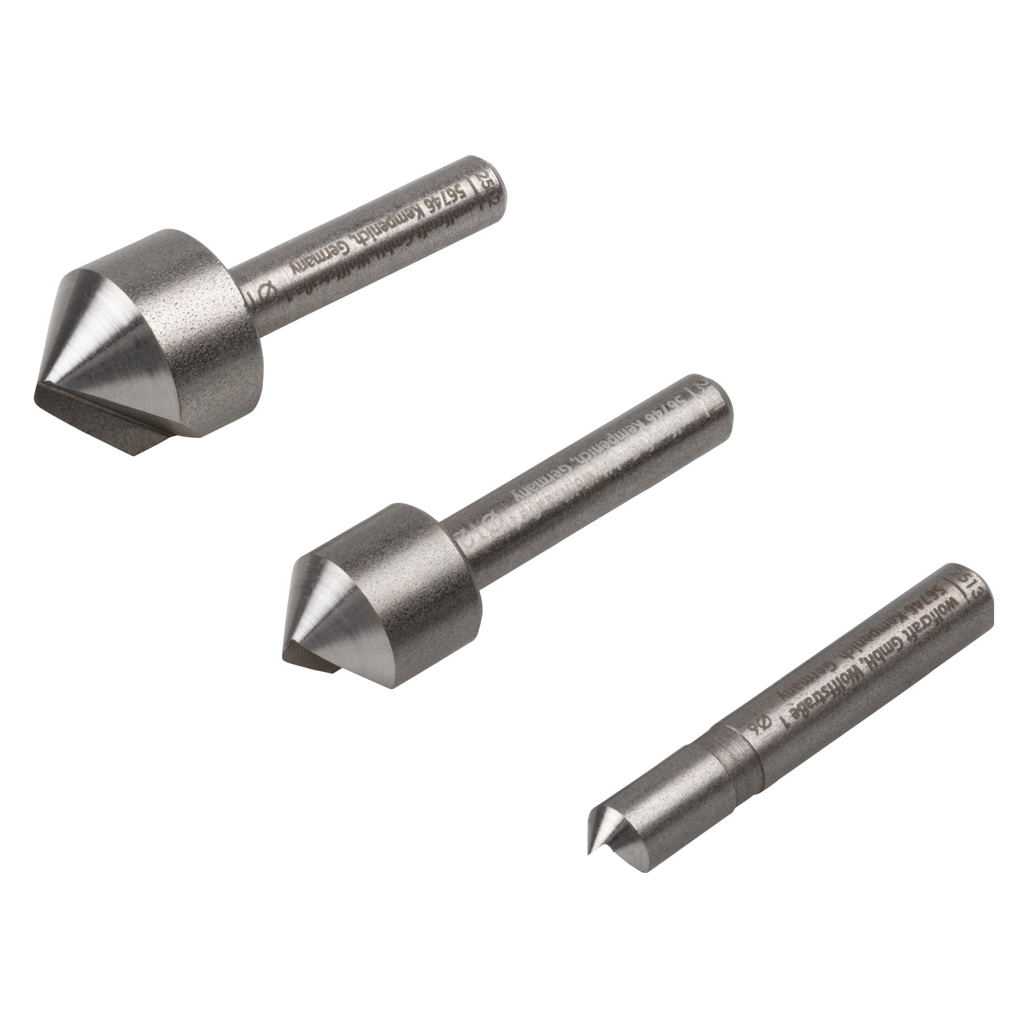 wolfcraft 1 Senker-Set WS 3-tlg., ø6,12,16mm (6 mm) (2504000)