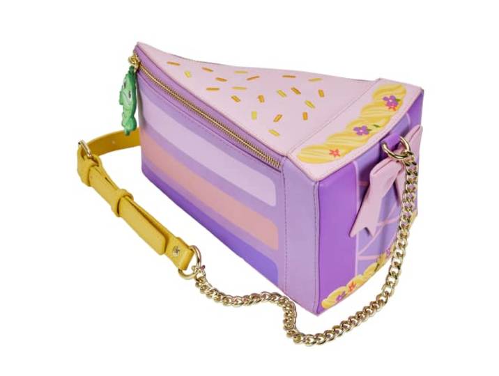 Loungefly DISNEY TANGLED COSPLAY CAKE CROSS BODY BAG