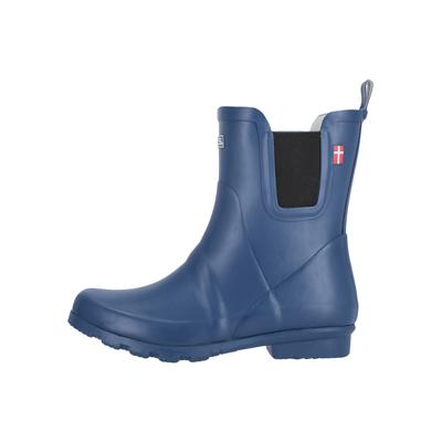 Gummistiefel MOLS "Suburbs", Damen, Gr. 36, blau, Gummi, Schuhe Gummistiefel, mit wasserdichter Funktion