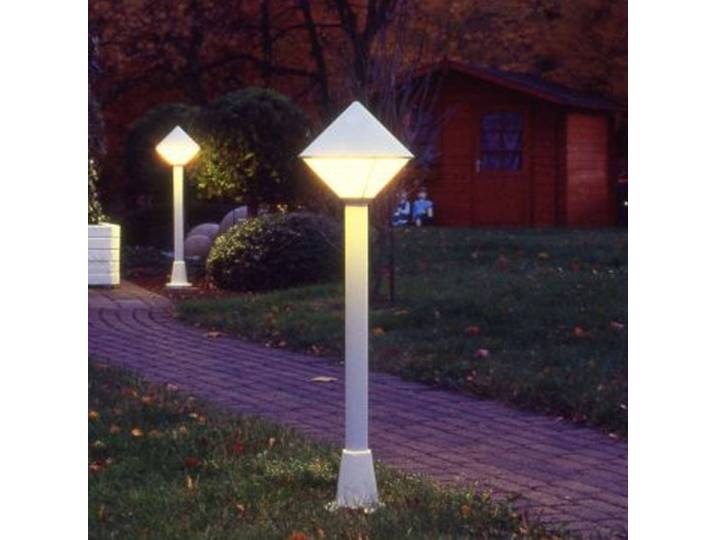 Albert Leuchten Wegeleuchte WEGELEUCHTE, dimmbar, weiß / opal, Aluminium, Modern