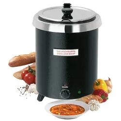 Bartscher Suppentopf Club, 8,5L, schwarz