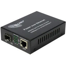 Allnet Medien Konverter 10/100/1000BaseT-1000BaseSX/LX SFP (mini-GBIC), Data Converter