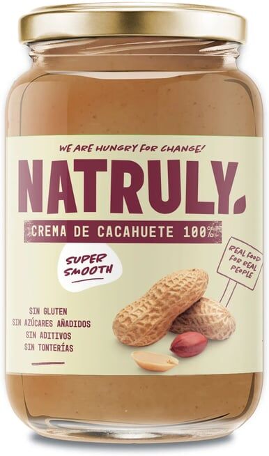 Natruly Creme De Amendoim Super Smooth 500g