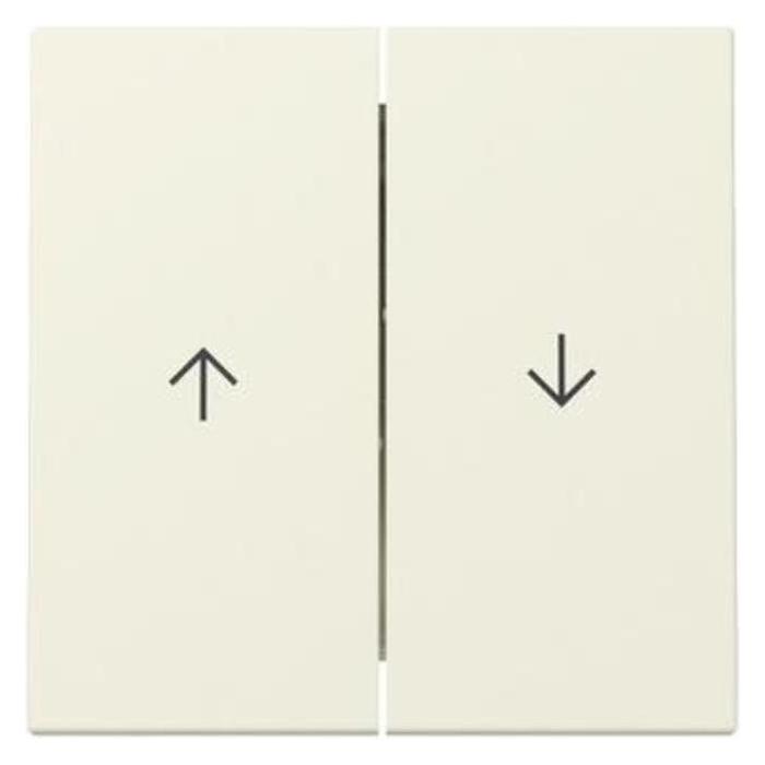 Gira Wippe 2f Pfeil System 55 329401 Cremeweiss (329401)