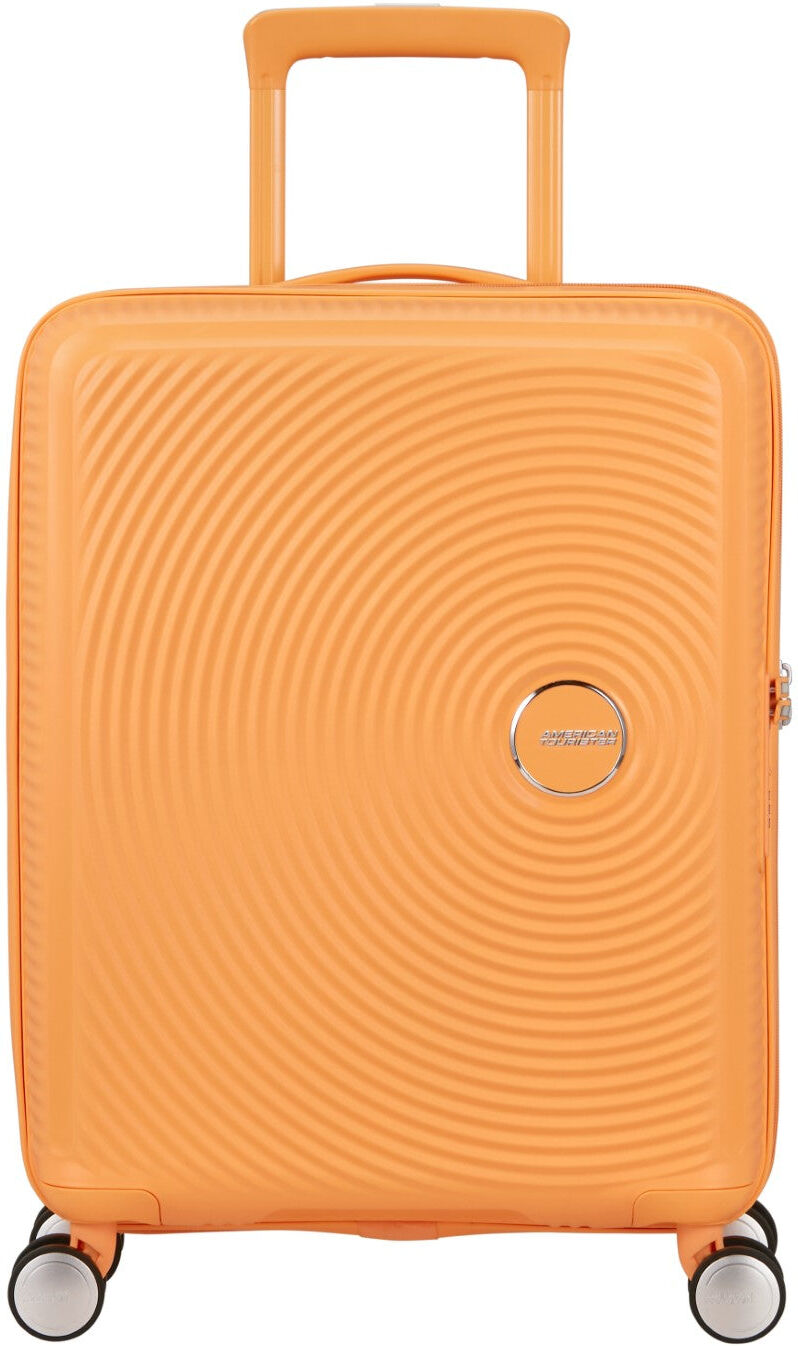American Tourister Soundbox 55cm 4-Wheel Expandable Cabin Case - Papaya Pop