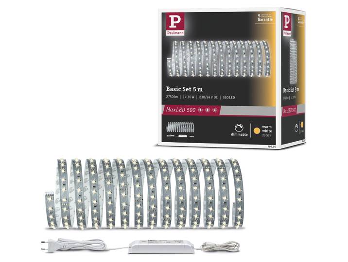 Paulmann MaxLED 500 LED Strip Warmweiß Basisset