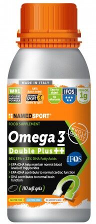 NAMEDSPORT Srl Named Sport - Omega 3 Double Plus++ 110 Capsule softgel